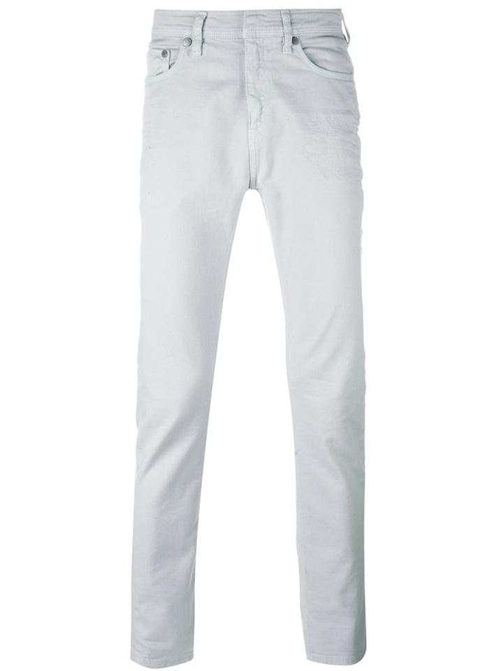 Neil Barrett Slim Fit Jeans - Grey
