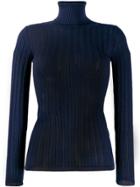 M Missoni Fitted Knitted Top - Blue