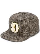 Super Duper Hats Logo Tweed Cap - Black