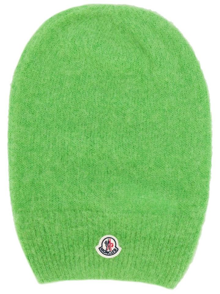 Moncler Knitted Beanie - Green