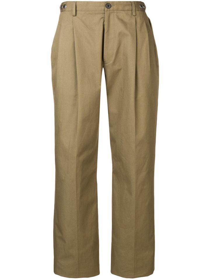 Lanvin Wide-leg Trousers - Green