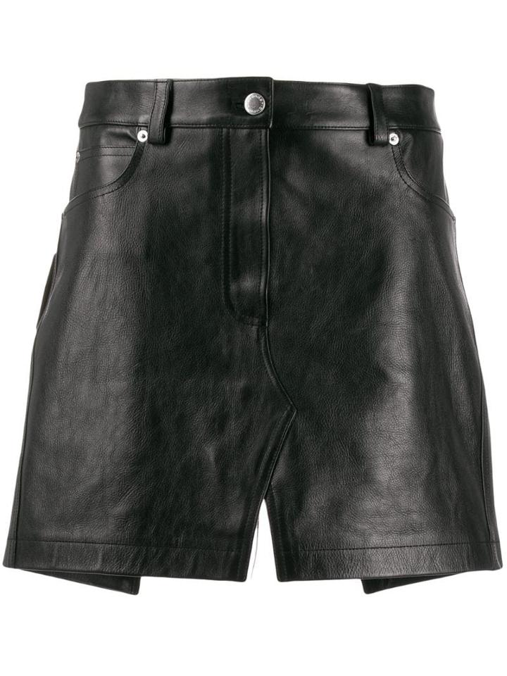 Alexander Wang Apron Mini Skirt - Black