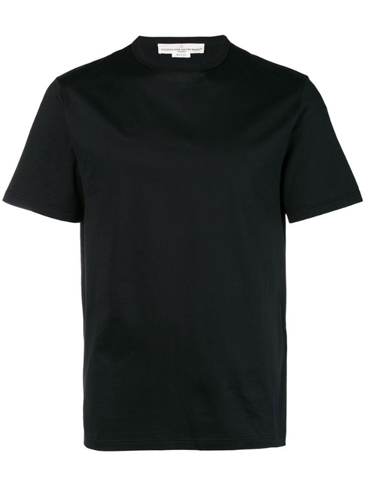 Golden Goose Deluxe Brand Contrasting Back Logo-print T-shirt - Black