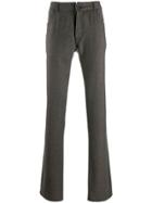 Canali Slim Fit Trousers - Brown