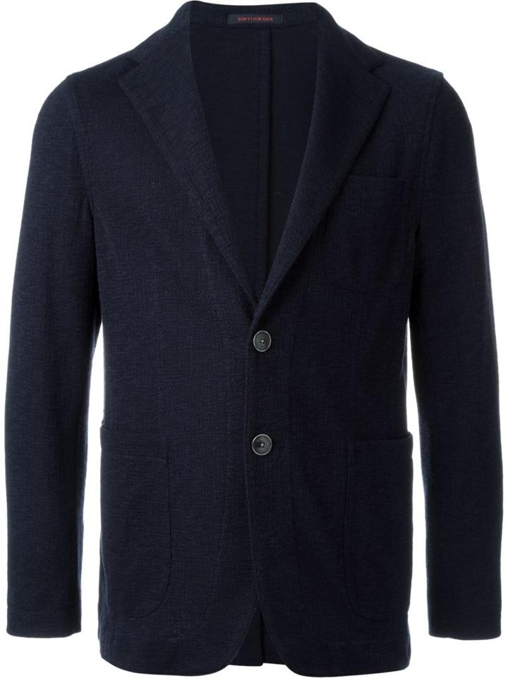 The Gigi Angie Blazer, Men's, Size: 50, Blue, Cotton
