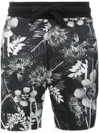 Osklen - 'flower Shop' Bermuda Shorts - Men - Cotton - M, Black, Cotton