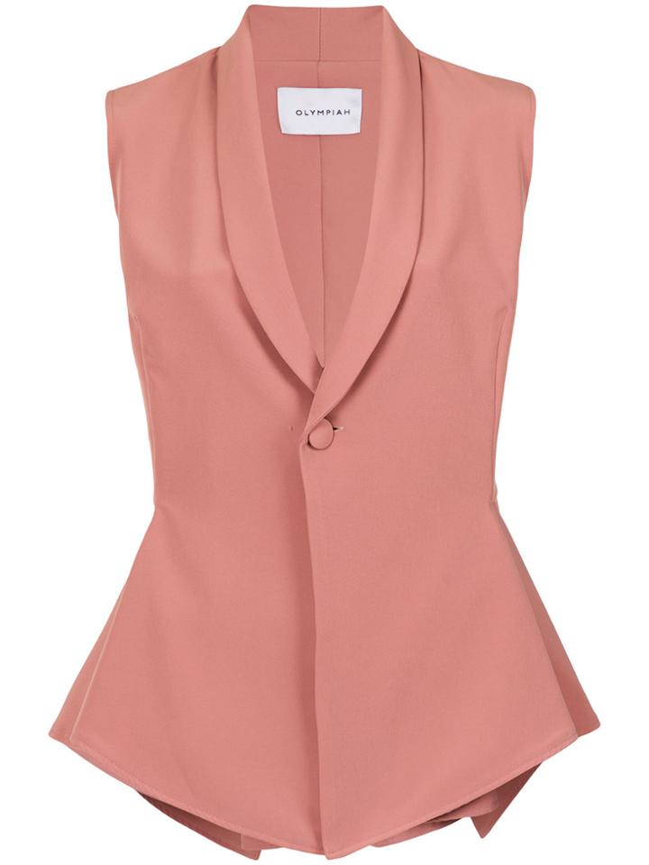 Olympiah Papa Vest - Pink & Purple