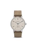 Nomos Tangente 33mm - White, Silver-plated