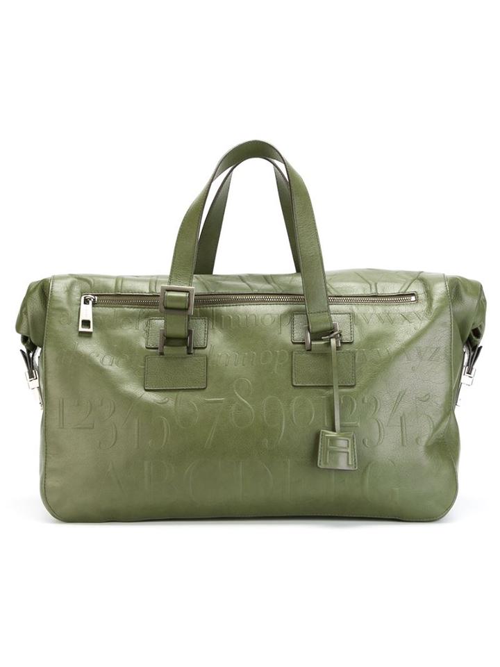 Assouline Didot Holdall, Green, Calf Leather