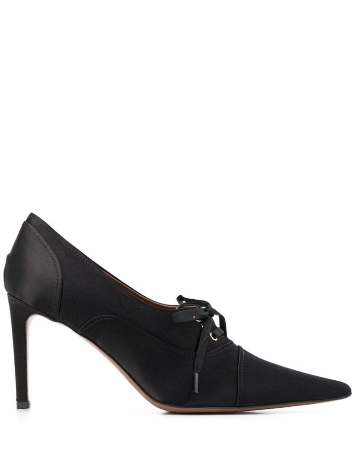 L'autre Chose Pointed High Heel Pumps - Black