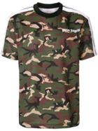 Palm Angels Camouflage-print T-shirt - Green