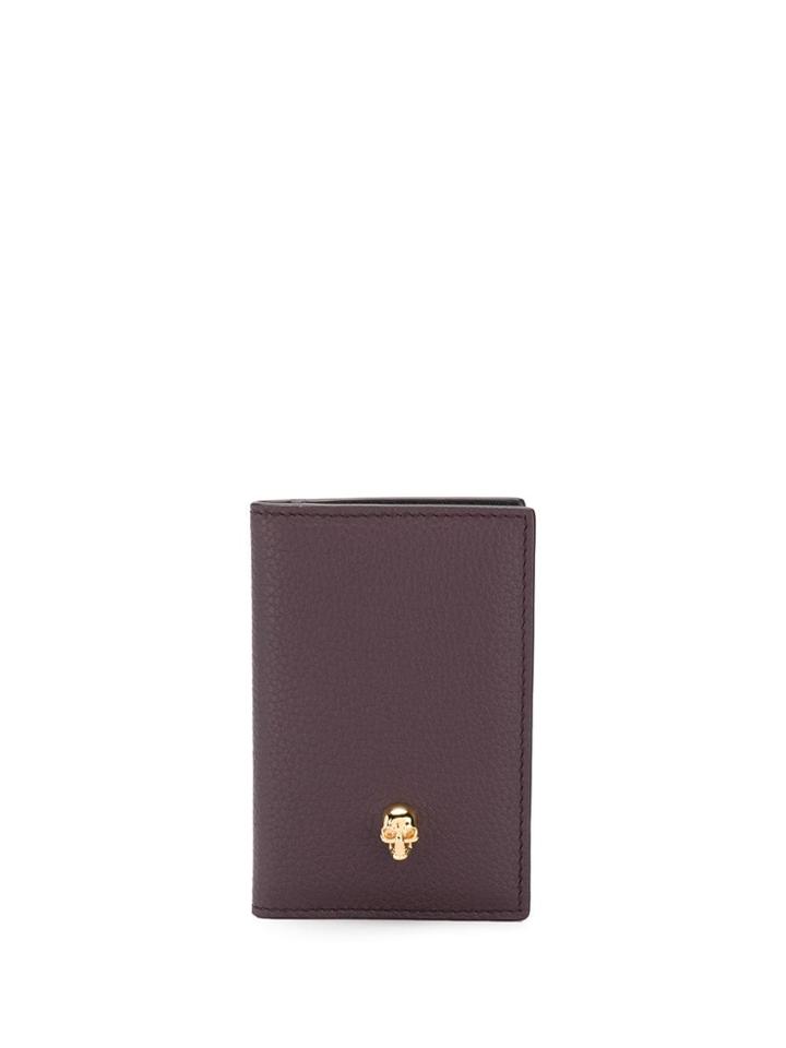 Mcq Alexander Mcqueen Skull Logo Wallet - Brown