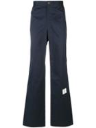 Thom Browne Straight Leg Tailored Trousers - Blue
