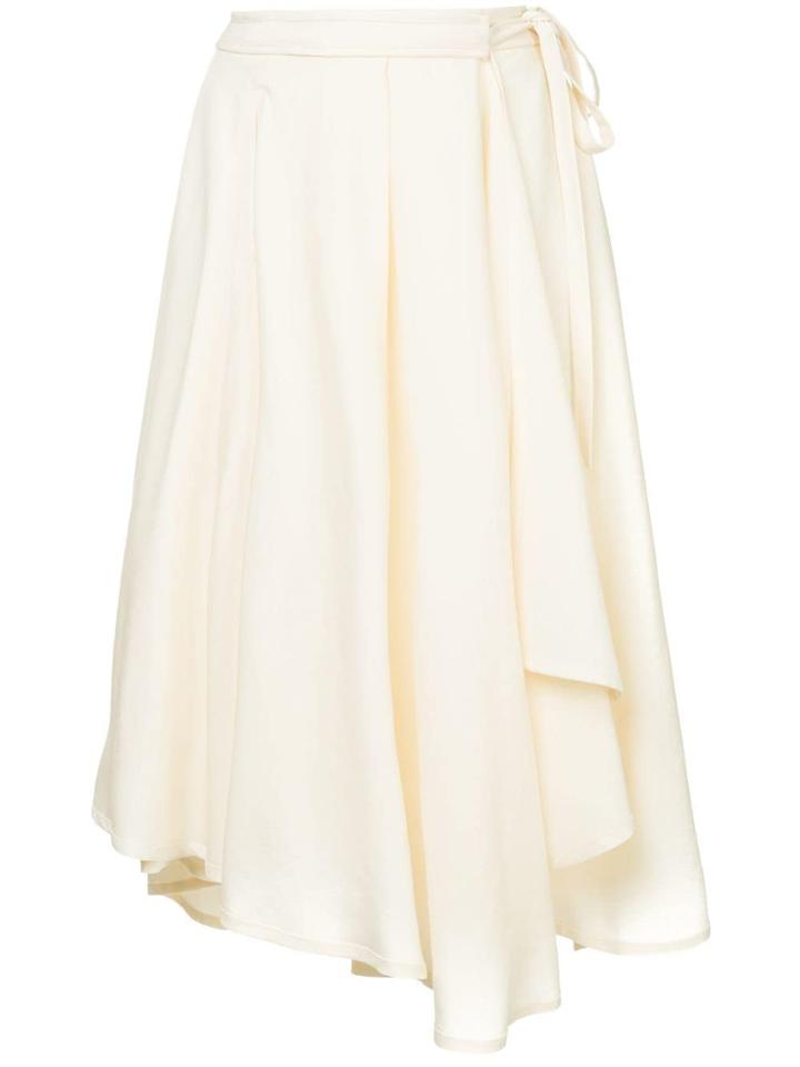 Lemaire Loose Flared Skirt - Neutrals