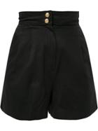 Chanel Pre-owned High Rise Shorts - Black