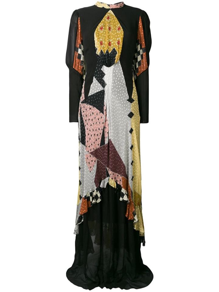 Etro Versatile Flared Maxi Dress - Black