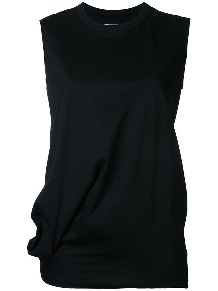 08sircus - Sleeveless Top - Women - Cotton - 36, Black, Cotton