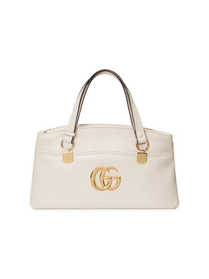 Gucci Arli Large Top Handle Bag - White