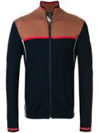 Ps By Paul Smith Colour Block Cardigan - Blue