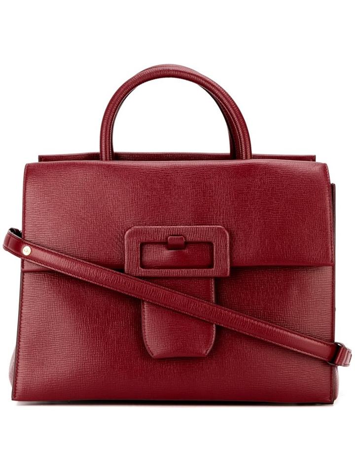 Maison Margiela Buckle Detail Tote, Women's, Red