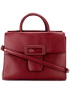 Maison Margiela Buckle Detail Tote, Women's, Red