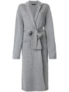 Joseph Collared Cardigan Coat - Grey