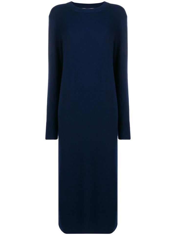 Sonia Rykiel Tie-sleeve Dress - Blue