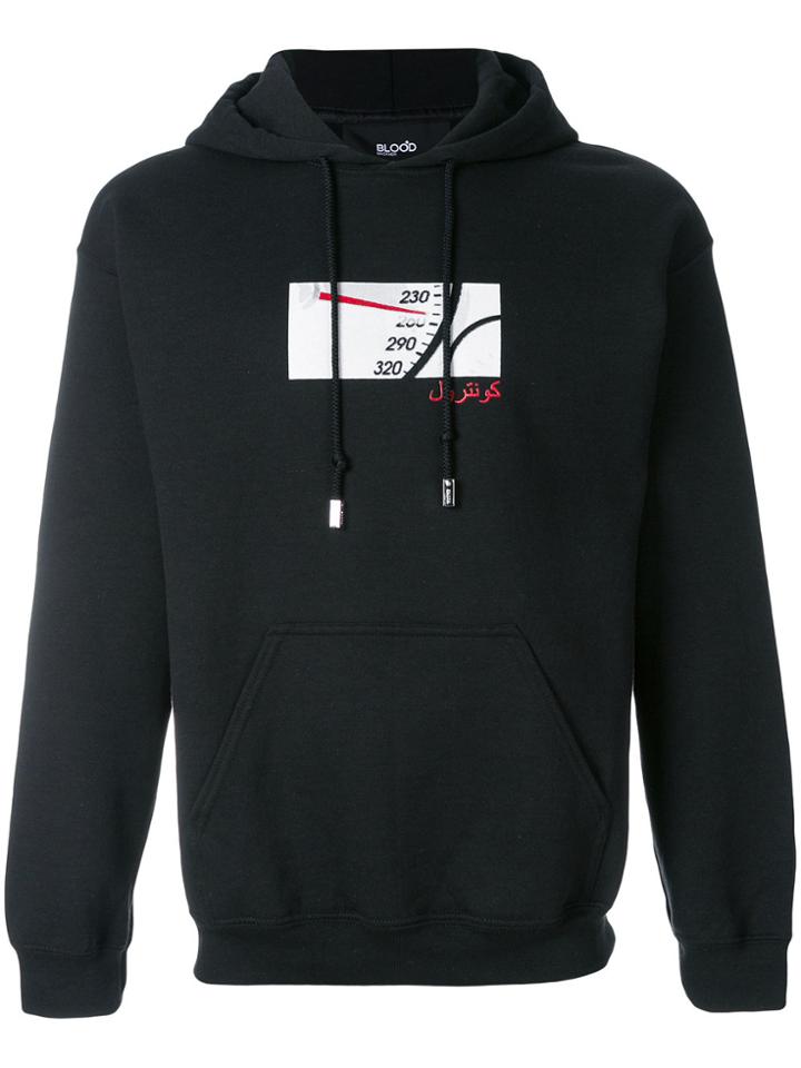 Blood Brother Speedometer Hoodie - Black
