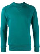 Y-3 Round Neck Sweatshirt, Men's, Size: Xs, Green, Cotton