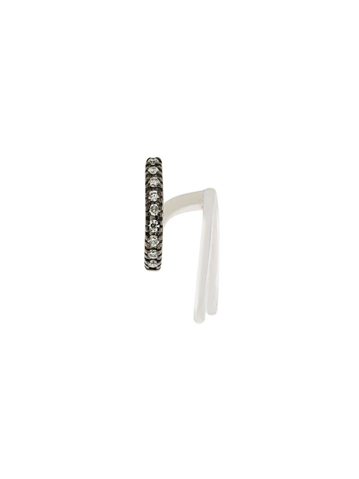 Maria Black 18kt Manon Mono Diamond Earring - Metallic
