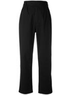 Margaret Howell Cropped Trousers - Black