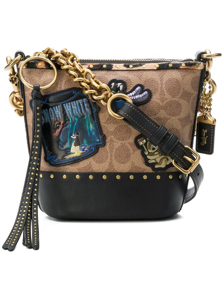Coach Disney X Coach Patched Duffle 12 Bag - Brown