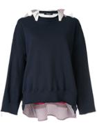 Undercover Layered Sweater - Blue