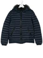 Ai Riders On The Storm Kids Teen Puffer Jacket - Blue
