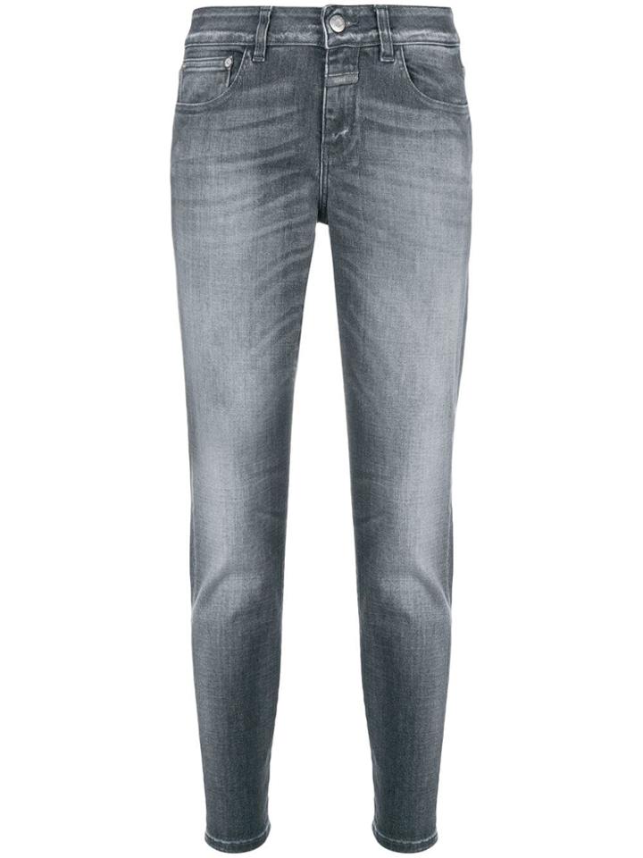Closed Faded Skinny Jeans - Grey