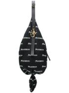 Jw Anderson Logo Maxi Knot Hobo Bag - Black