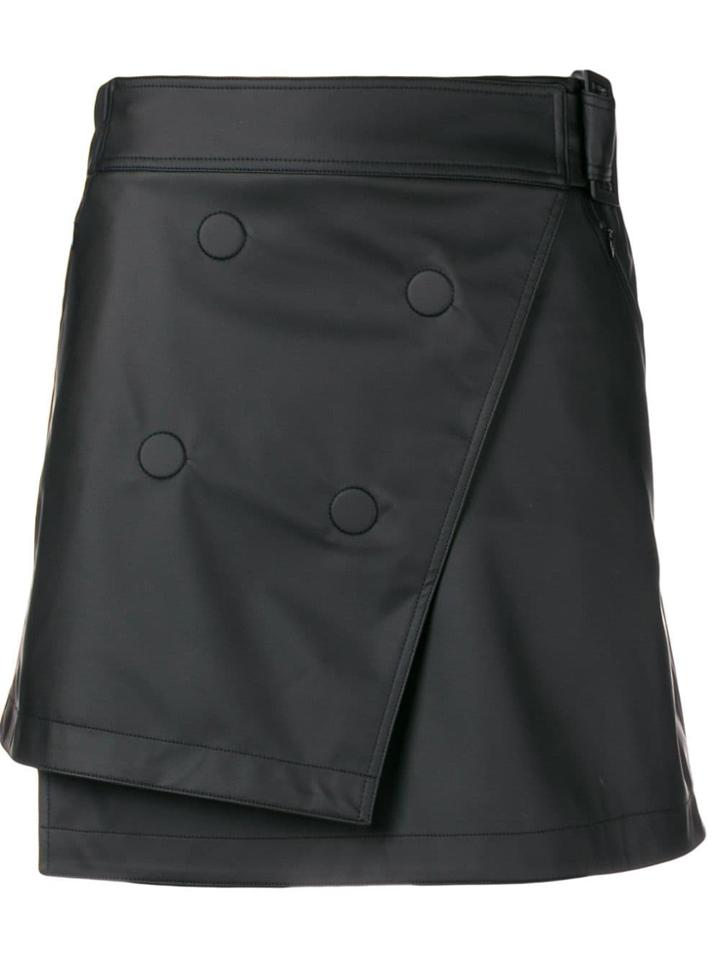 Paco Rabanne Mini Wrap Skirt - Black
