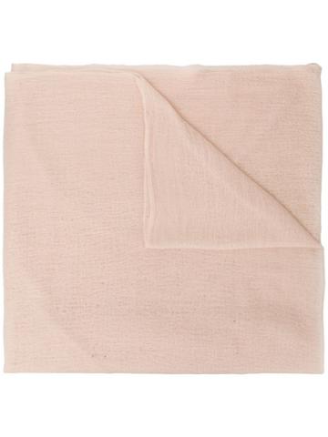 Allude Frayed Scarf - Neutrals
