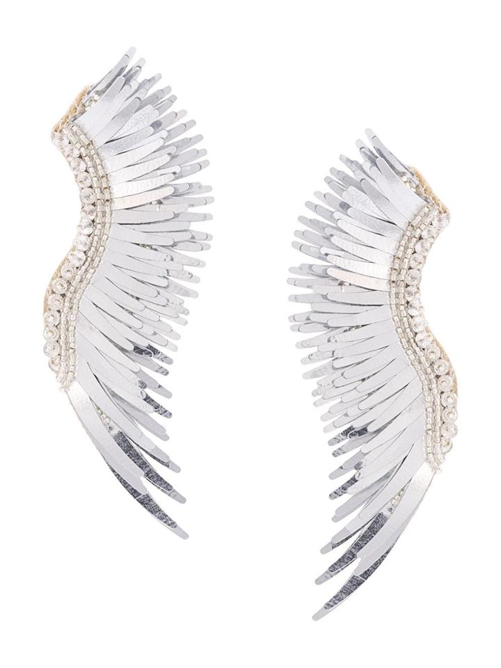 Mignonne Gavigan Oversized Cuff Earrings - Grey