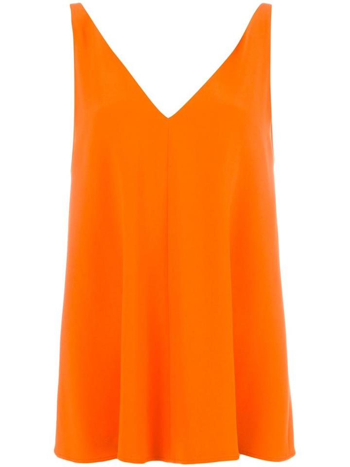 Stella Mccartney Sutton Top, Women's, Size: 40, Yellow/orange, Spandex/elastane/acetate/viscose