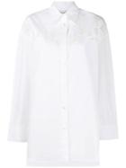 Coach Floral Embroidered Shirt - White