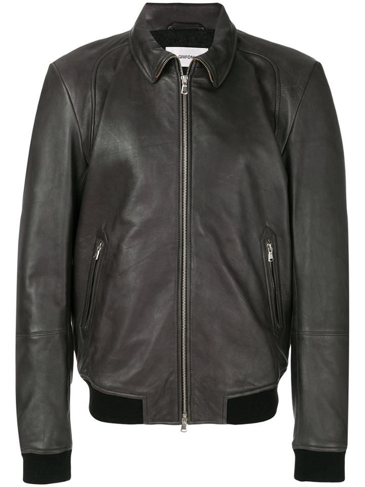 Mauro Grifoni Zipped Jacket - Black