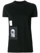 Rick Owens Drkshdw Stone Bust Motif T-shirt - Black