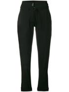 Isabel Benenato Straight Cut Trousers - Black