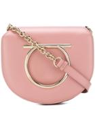 Salvatore Ferragamo Gancini Flap Bag - Pink