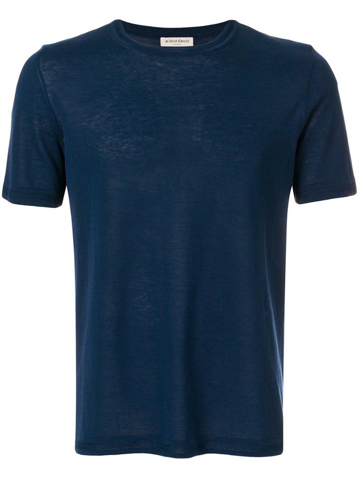 Al Duca D'aosta 1902 Plain T-shirt - Blue