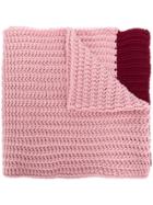 Moncler Knitted Scarf - Pink & Purple