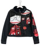 Little Marc Jacobs Sure I Like Fun Jacket - Blue