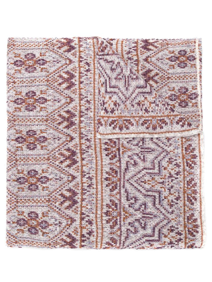 Cecilia Prado - Knitted Scarf - Women - Viscose/acrylic/lurex - One Size, White, Viscose/acrylic/lurex