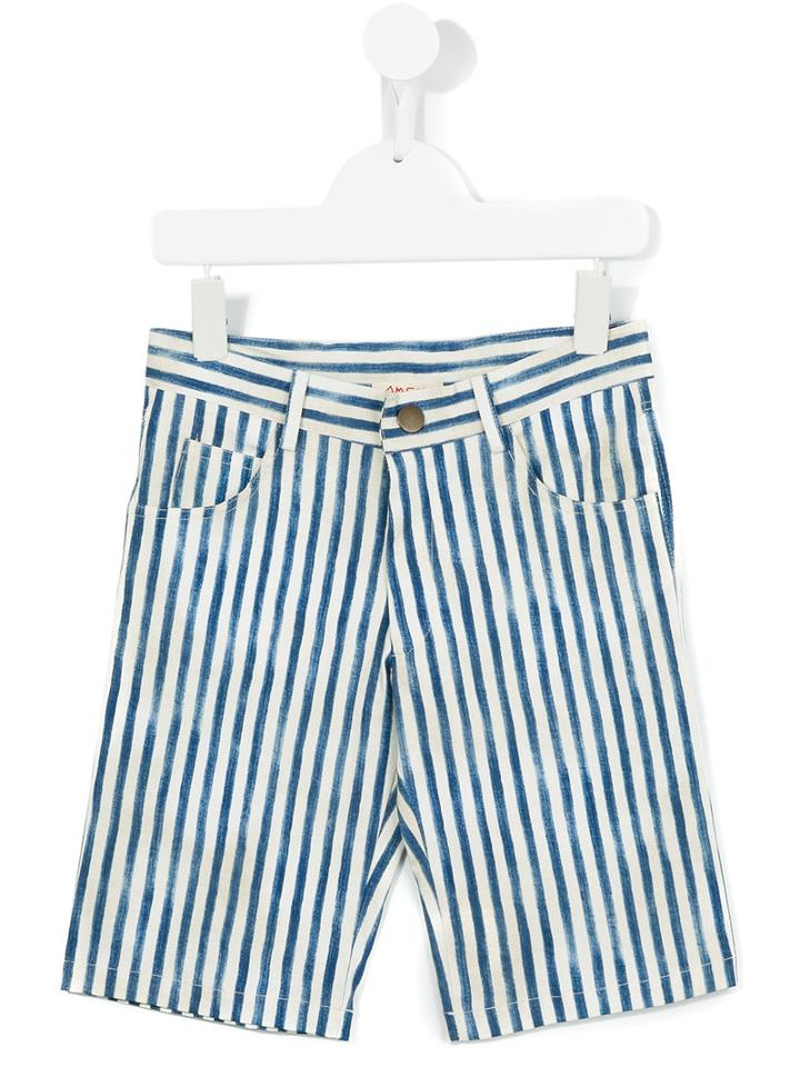 Amelia Milano Striped Trousers, Boy's, Size: 6 Yrs, Blue